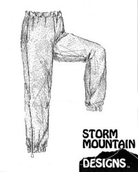 16 STORM MOUNTAIN JASPER FLEECE PANTS PATTERN SIZE  33''-43'' WAIST uncut